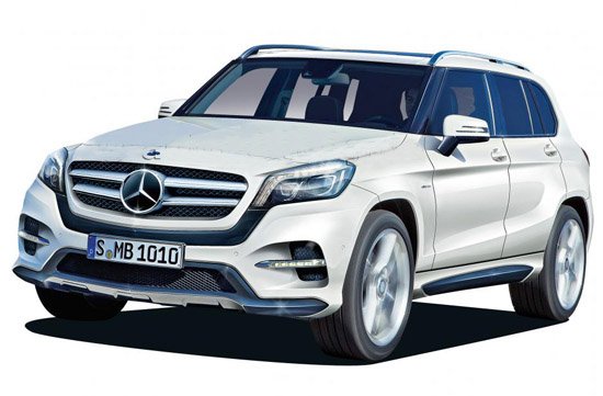 [海外車訊]新一代奔馳GLK效果圖 明年發(fā)布