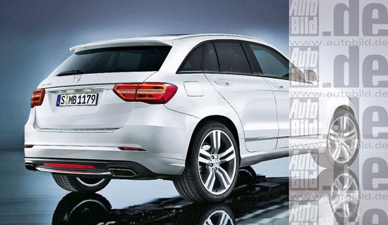 [海外車訊]新一代奔馳GLK效果圖 明年發(fā)布