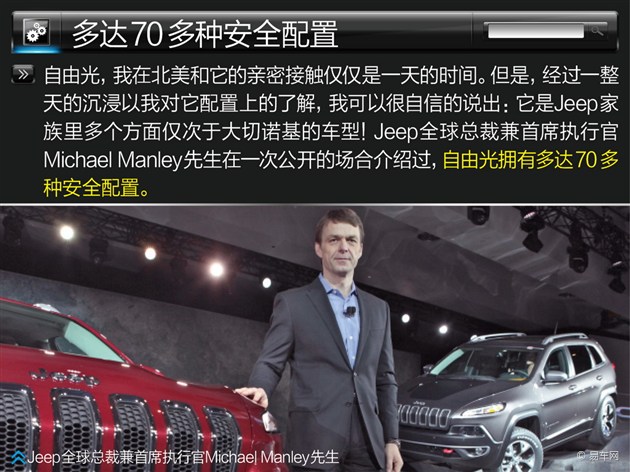 全方位配置持身 Jeep自由光配置解讀