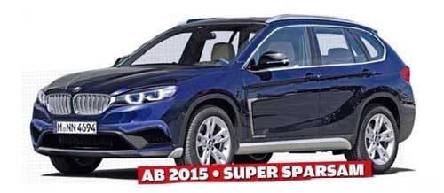 有望2015年發(fā)布 寶馬全新一代X1假想圖