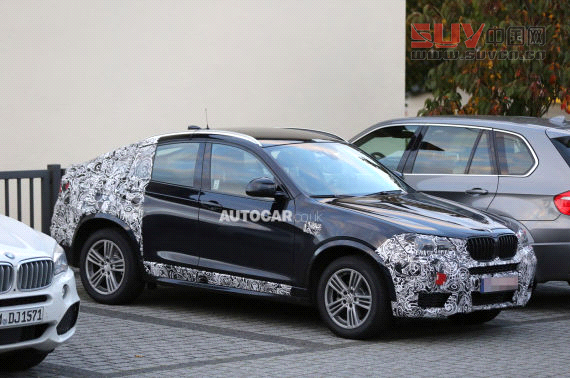 寶馬X4諜照
