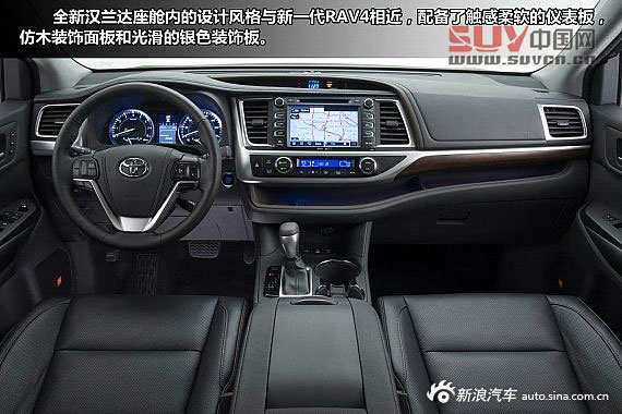 新浪汽車靜態(tài)圖解全新豐田漢蘭達(dá)