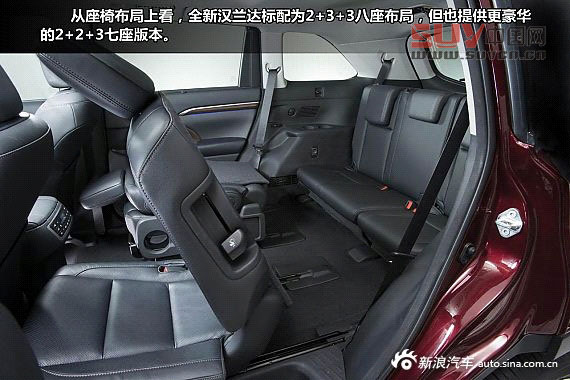 新浪汽車靜態(tài)圖解全新豐田漢蘭達(dá)