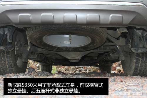 試駕江鈴全新馭勝S350 凸現時尚運動感