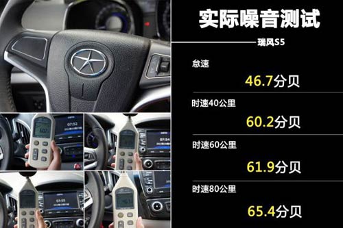 瑞風(fēng)S5噪音測試 瑞風(fēng)S5噪音測試