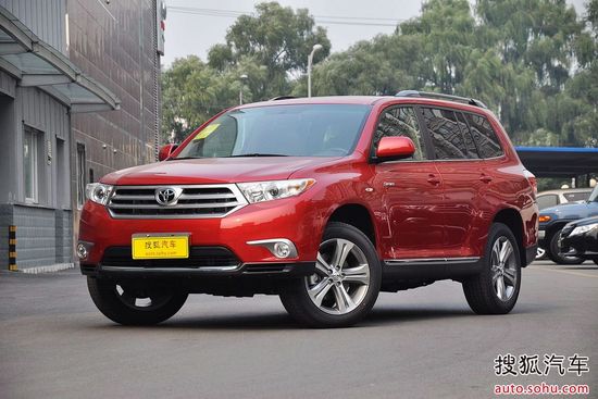 豐田 漢蘭達 實拍 外觀 圖片