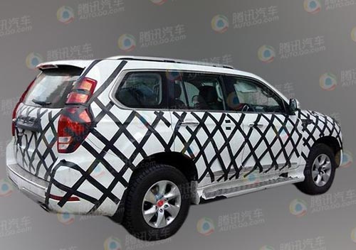 [新車諜報]哈弗全新SUV H9最新諜照曝光
