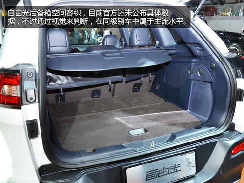 獨(dú)具未來感 Jeep自由光豪華版車展實(shí)拍
