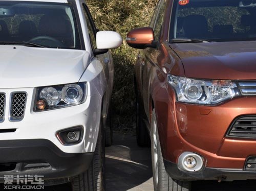 Jeep指南者對(duì)比三菱歐藍(lán)德