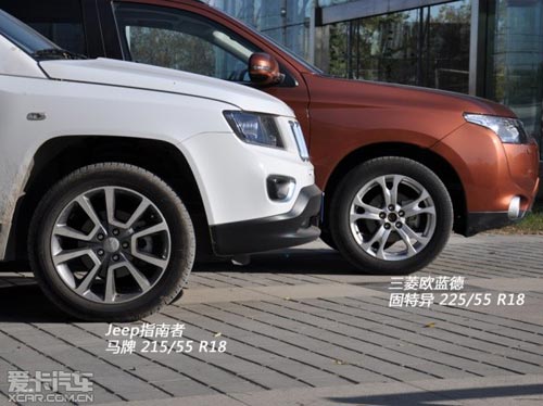 Jeep指南者對(duì)比三菱歐藍(lán)德