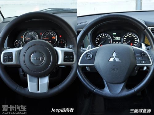 Jeep指南者對(duì)比三菱歐藍(lán)德