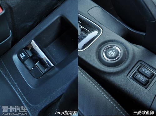 Jeep指南者對(duì)比三菱歐藍(lán)德