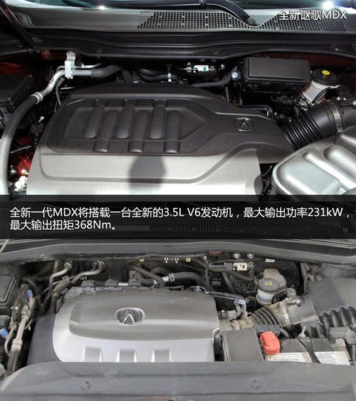 3.5引擎/空間增大 全新謳歌MDX實拍解析