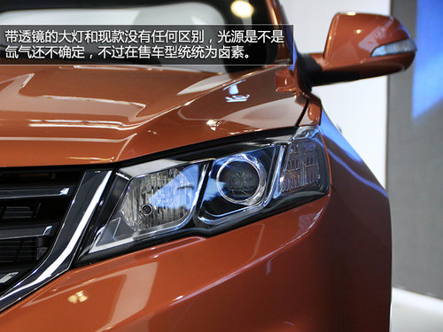 預售12.18萬元起 陸風X5 8AT版車展實拍