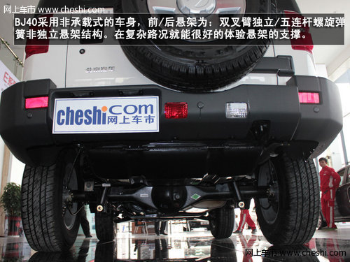 硬漢子來襲——北京汽車BJ40到店實拍