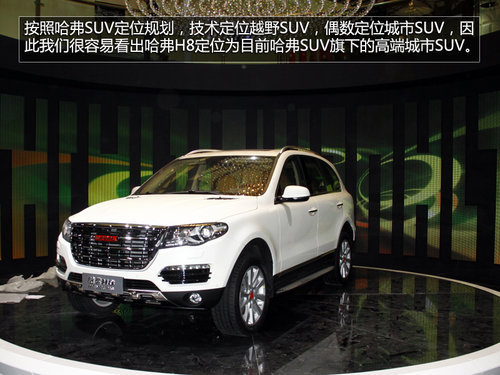 首選四驅標準 哈弗旗艦SUV-H8購買指南