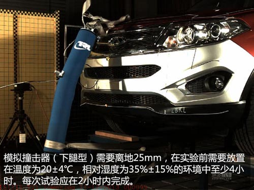 滿足歐盟法規 觀看瑞虎5行人保護碰撞測試