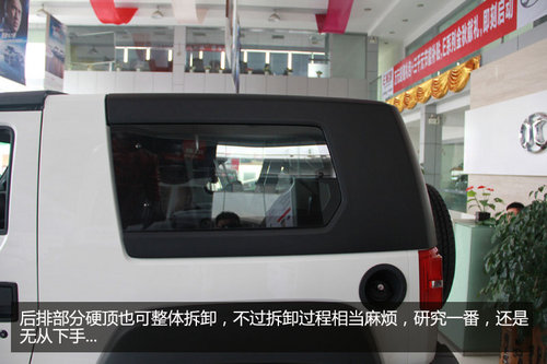 國產越野利器 北京汽車BJ40到店搶先實拍