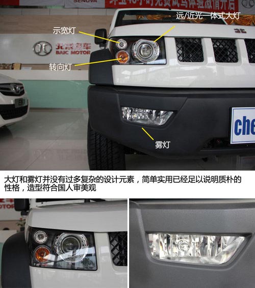 國產越野利器 北京汽車BJ40到店搶先實拍