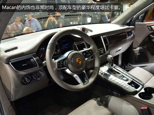 緊湊版卡宴 保時捷Macan Turbo車展實拍