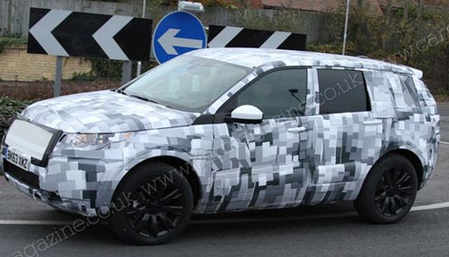[新車諜報(bào)]路虎換代神行者原型車諜照首曝