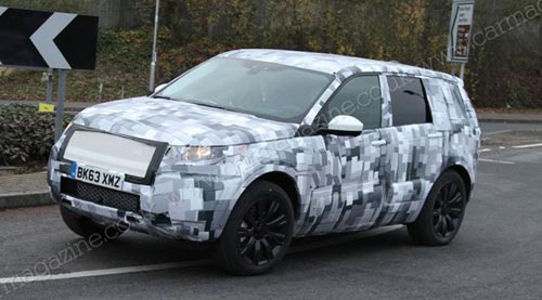 [新車諜報(bào)]路虎換代神行者原型車諜照首曝