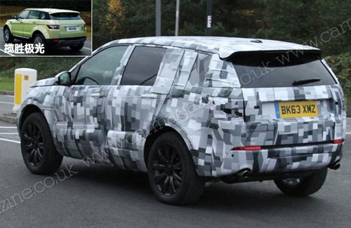 [新車諜報(bào)]路虎換代神行者原型車諜照首曝