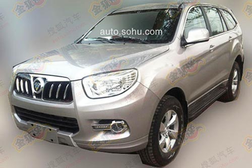 福田首款SUV U201