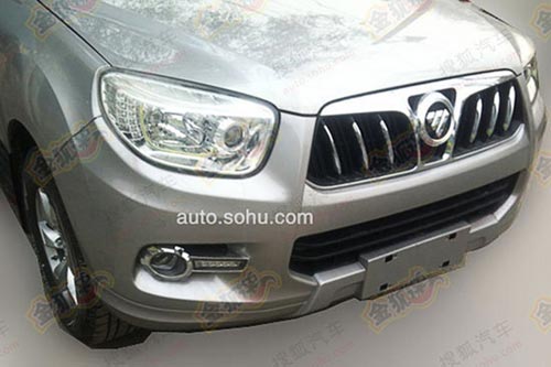 福田首款SUV U201