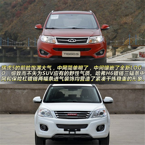 10萬元級(jí)別新老SUV對(duì)決 奇瑞瑞虎5對(duì)比哈弗H6