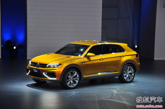 大眾CrossBlue Coupe 上海車展實拍