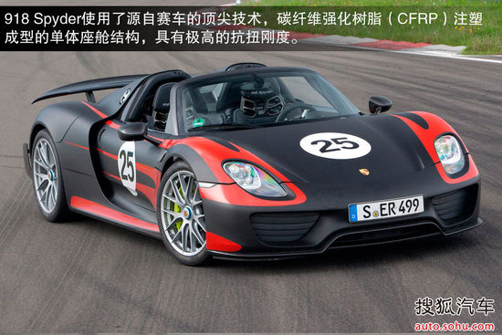 保時(shí)捷 918 Spyder 實(shí)拍 圖解 圖片