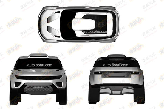 路虎極光拉力賽版現身