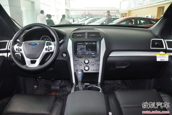 福特 探險者 實拍 內飾 圖片