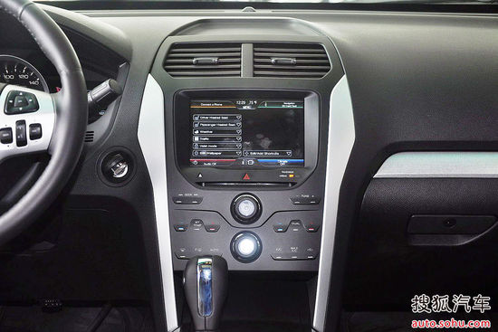 福特 探險者 實拍 內飾 圖片