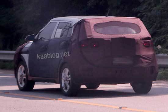 曝現(xiàn)代ix25路試諜照 或2014年下半年亮相