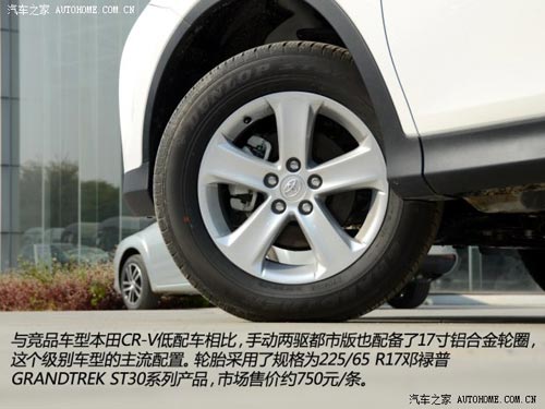豐田一汽豐田豐田RAV42013款 2.0L 手動兩驅都市版