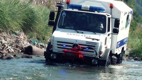 奔馳烏尼莫克全地形越野救護車全國首發