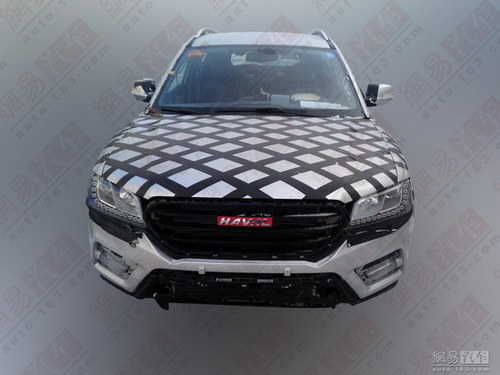 接近H8內飾 哈弗H7量產版車型諜照曝光
