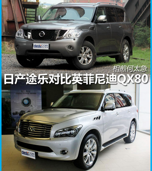 相煎何太急 日產途樂對比英菲尼迪QX80