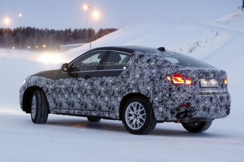 搭載4.4雙渦輪 寶馬新X6路試諜照曝光