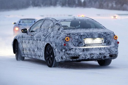 寶馬7系最新諜照