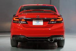 改款本田思域亮相