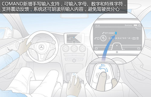 向老大哥看齊 奔馳全新C級(jí)內(nèi)飾官圖公布