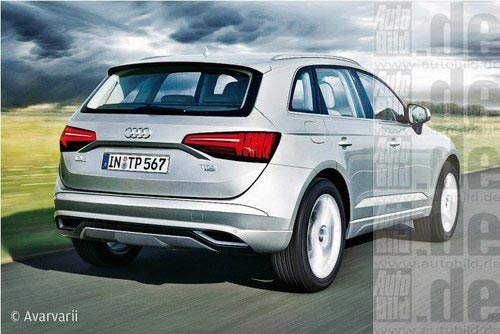 全新一代奧迪Q5效果圖 空間更大