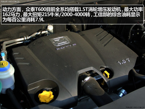 入門級的誘惑 實(shí)拍眾泰T600 手動(dòng)精英型