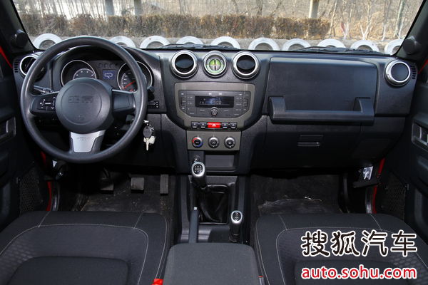 北京汽車 北京40 實拍 內飾 圖片