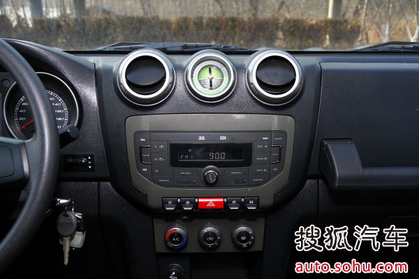 北京汽車 北京40 實拍 內飾 圖片