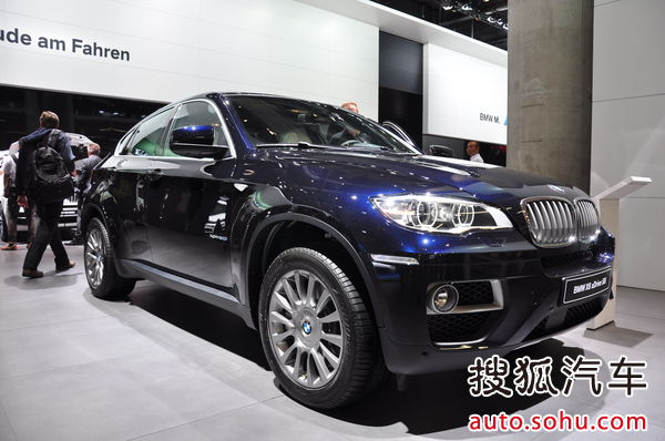 寶馬X6 法蘭克福車展實拍