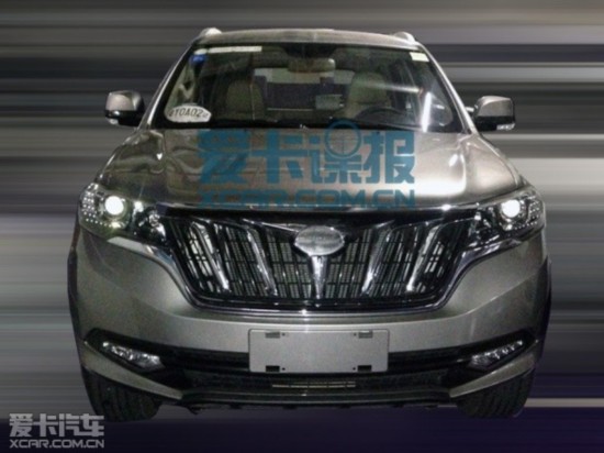 福迪全新SUV 諜照
